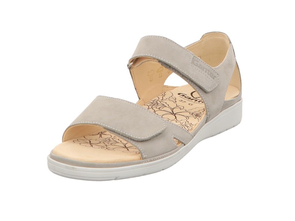 GANTER Klassische Sandalen grau Gina