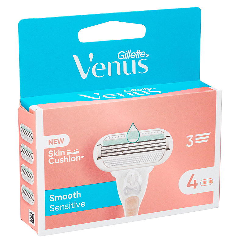 Gillette Gillette blader 4-pk Venus smooth sensitive