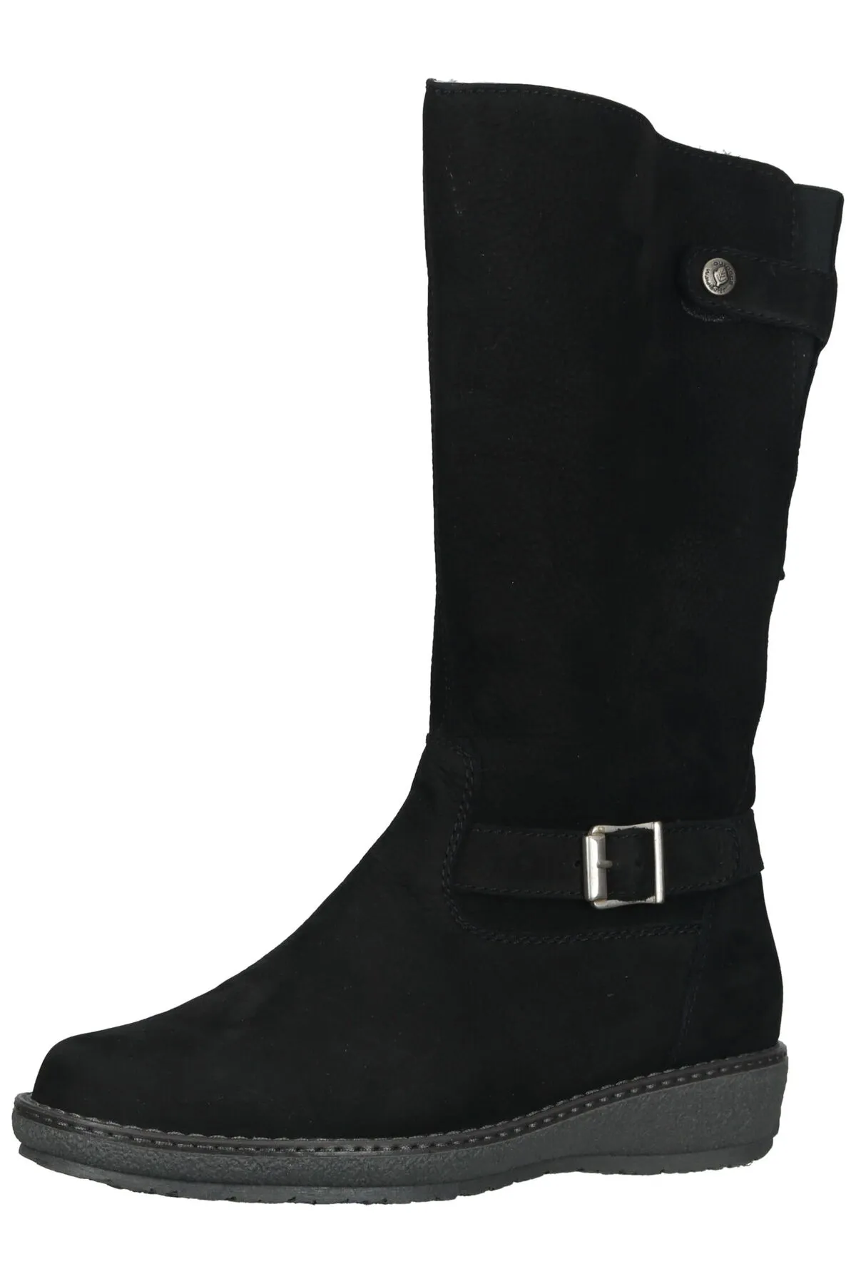 Waldläufer  Stiefel - Schwarz - Flacher Absatz