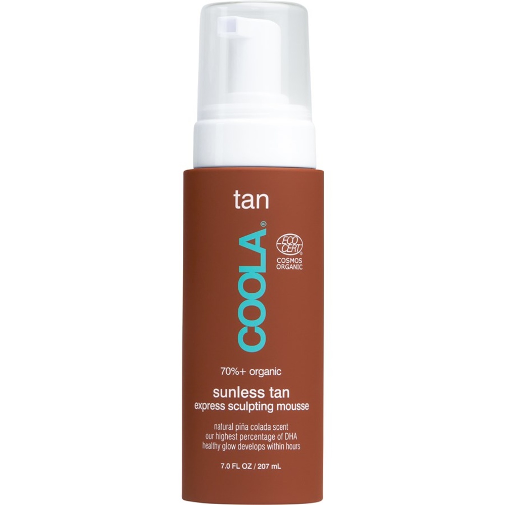 Coola Sunless Tan Express Sculpting Mousse auto-bronzant