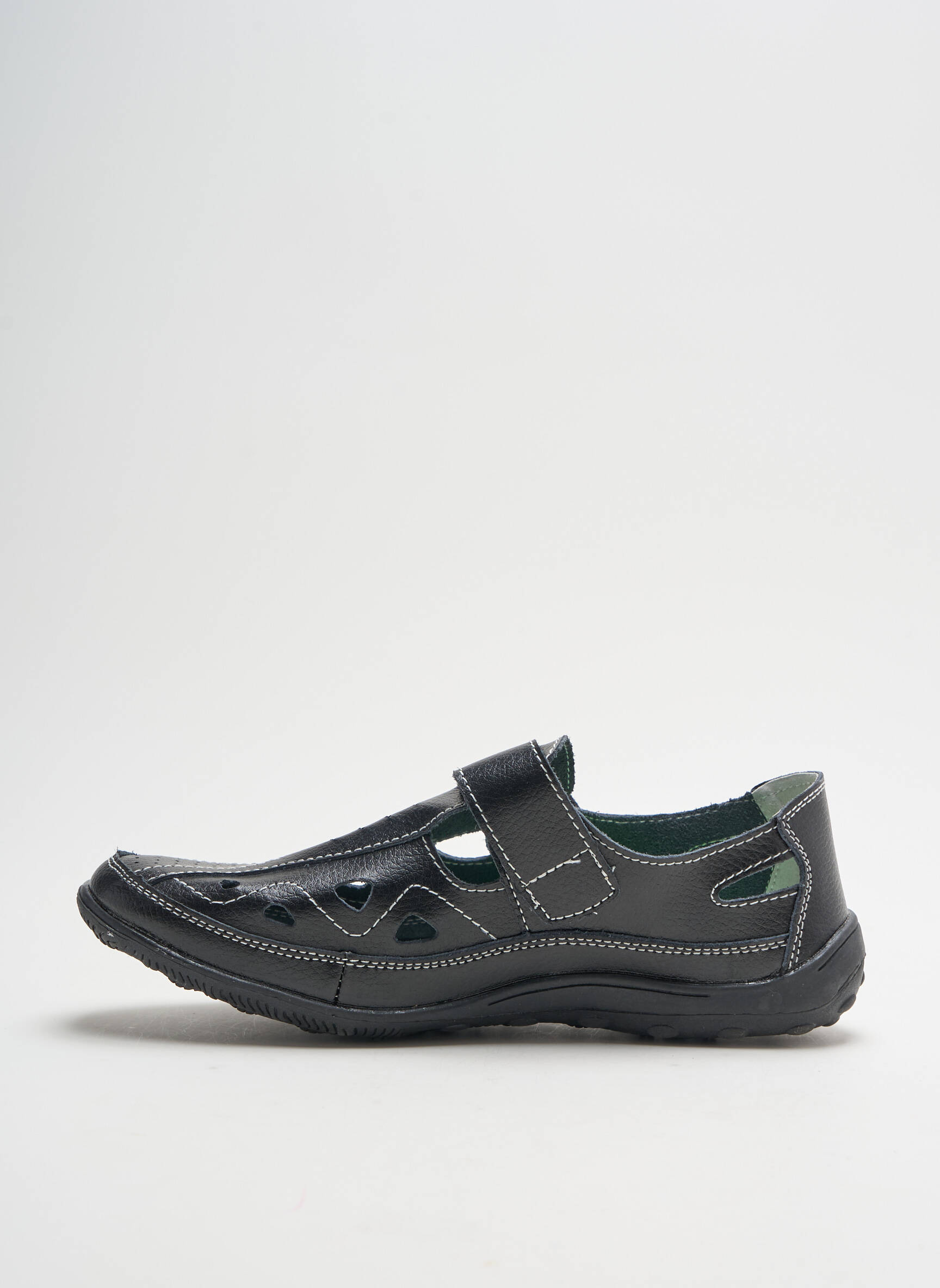 Umo Sandales Nu Pieds Femme couleur noir