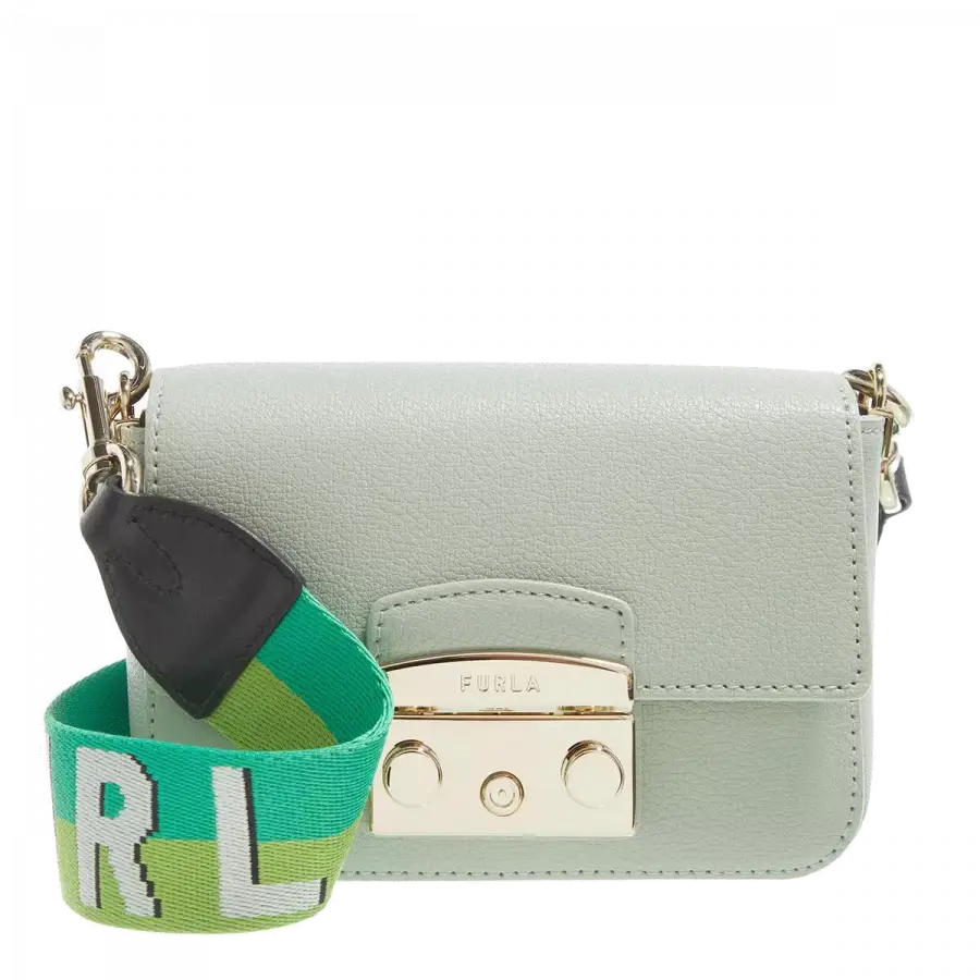 Furla - Furla Shoulder Bags Leder Light Green - grün