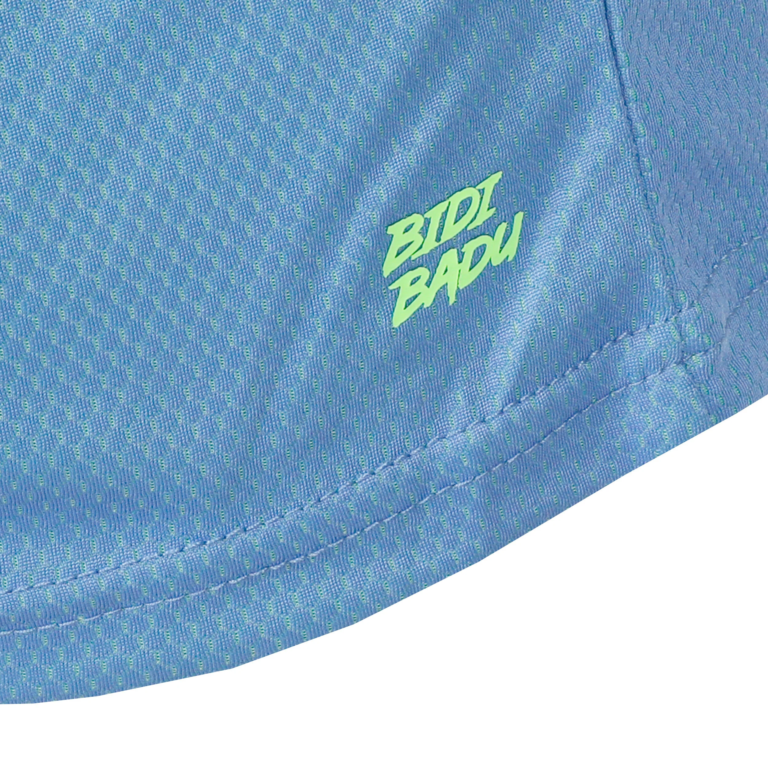 Crew Inside Out V-Neck T-Shirt Herren - Blau, Neongrün
