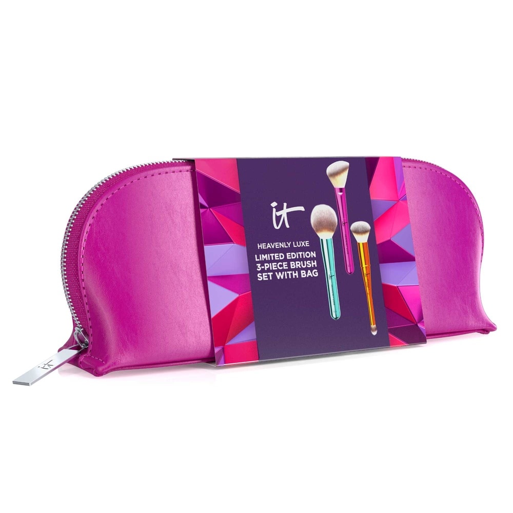 It Cosmetics Heavenly Luxe Coffret Pinceaux Maquillage + Trousse