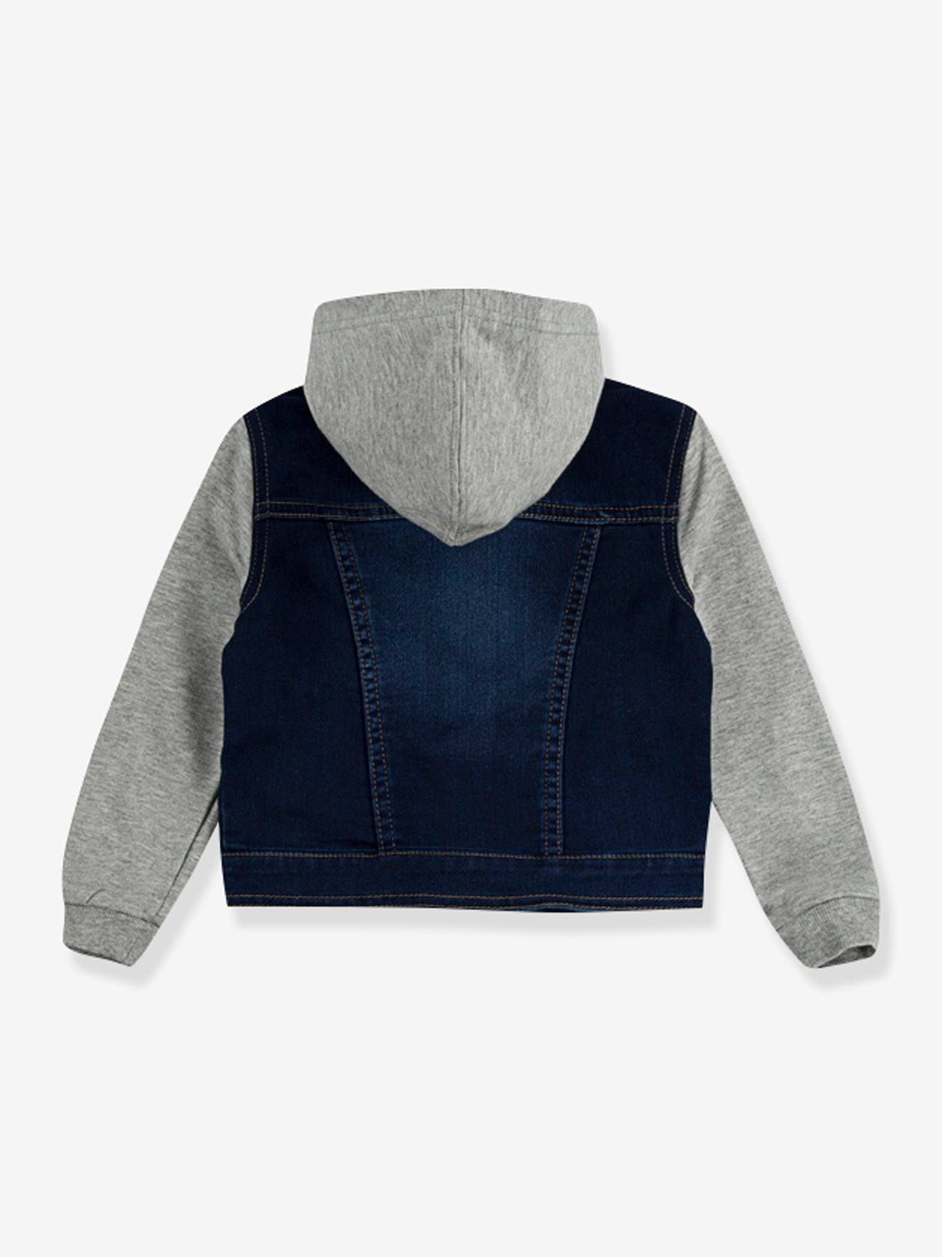 Levis Kinder Kapuzenjacke mit Materialmix Levi's - blau