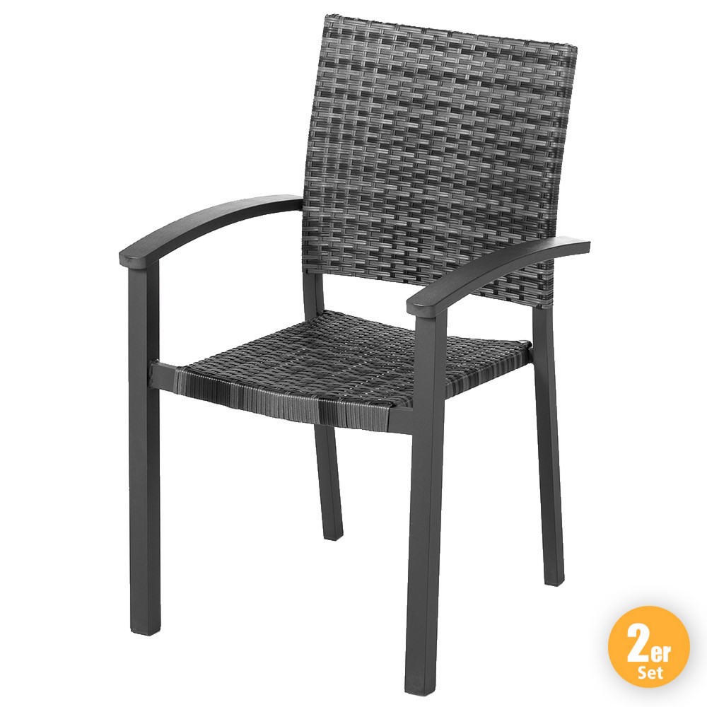 Solax Sunshine Geflecht-Stapelstuhl 
