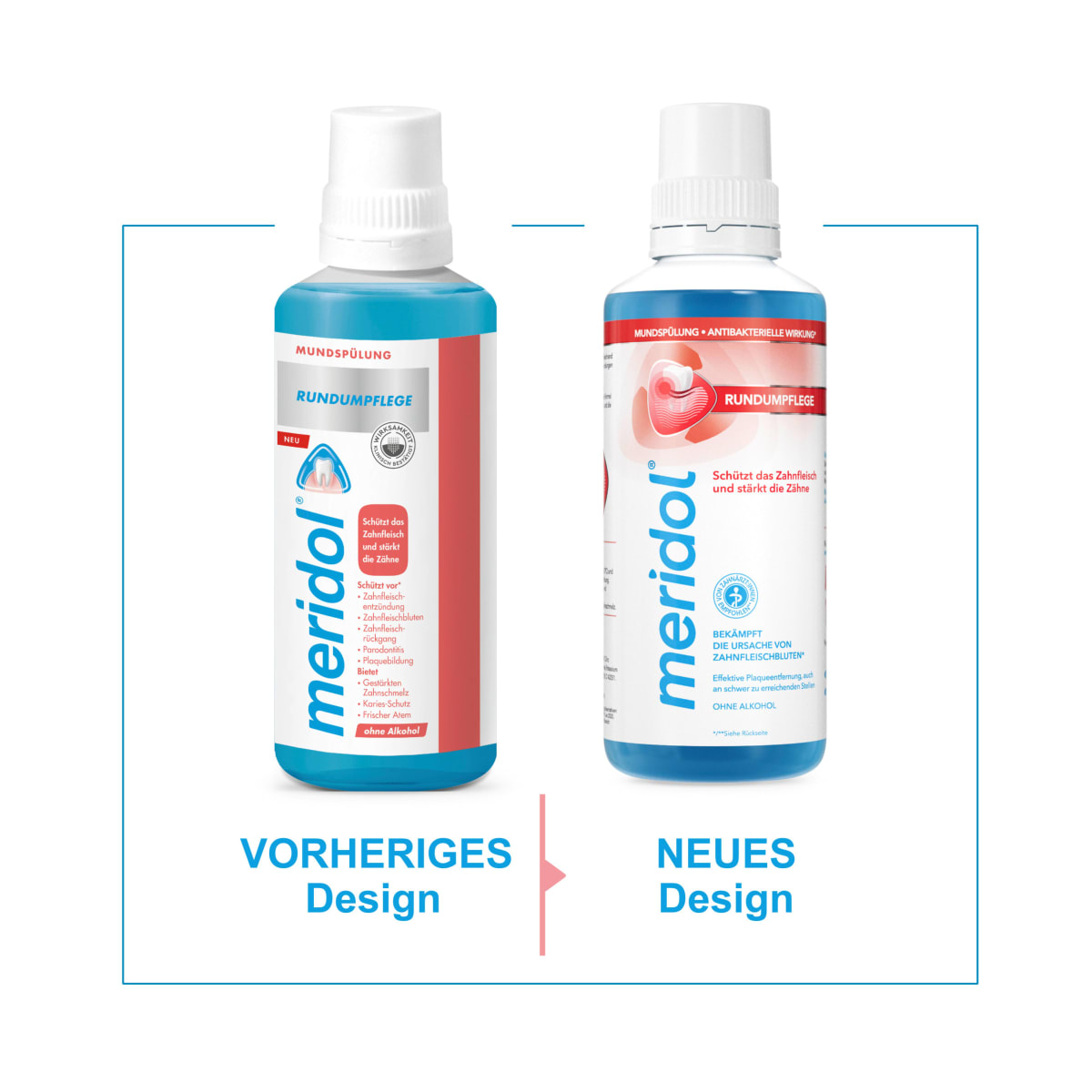 Mundspülung Rundumpflege antibakteriell, 400 ml