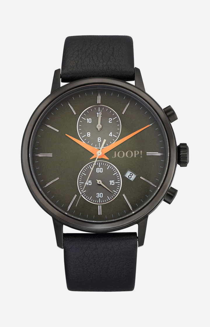 Herrenuhr in Schwarz