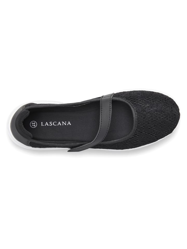 LASCANA Slipper in schwarz günstig kaufen