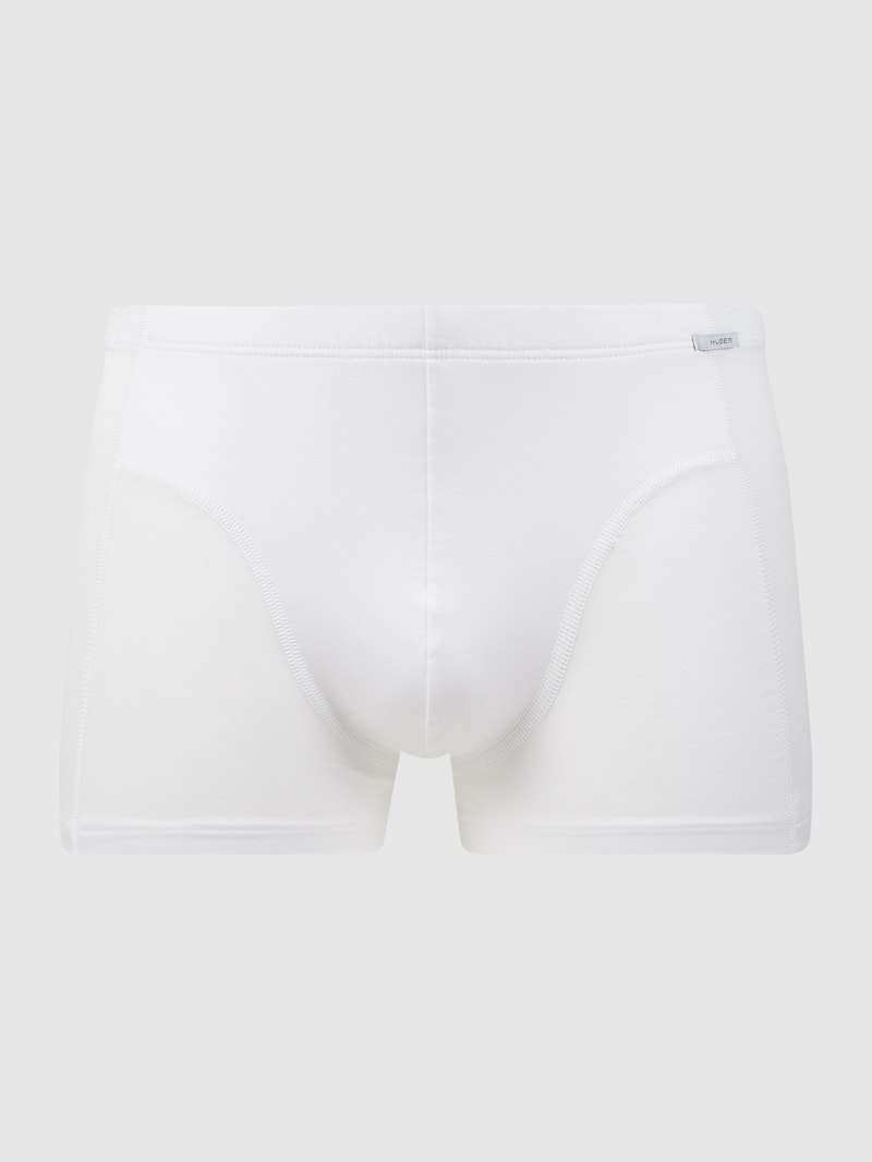 Trunks mit Label-Detail Modell 'hautnah' in weiß