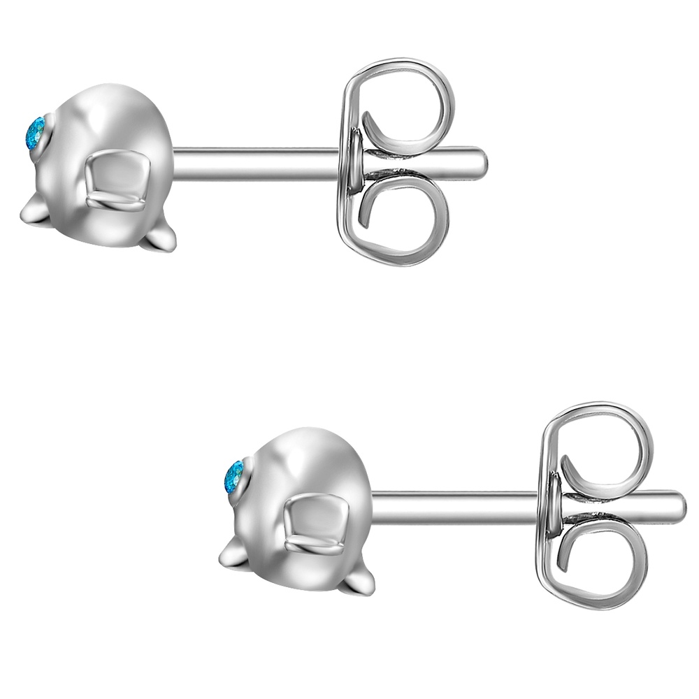 Glanzstücke München Puces d'oreilles en argent Baleine Argent sterling Oxyde de zirconium (CZ) en Arg Boucles d'oreilles