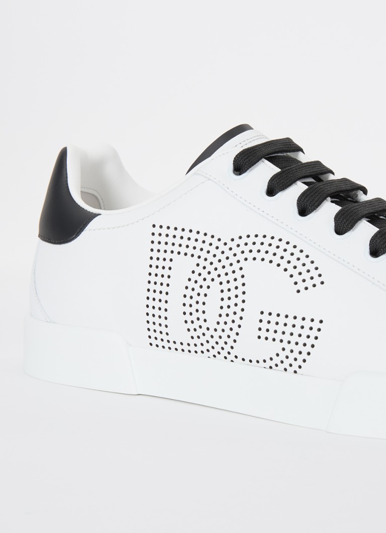 Sneakers Dolce & Gabbana Portofino in pelle di vitello con logo