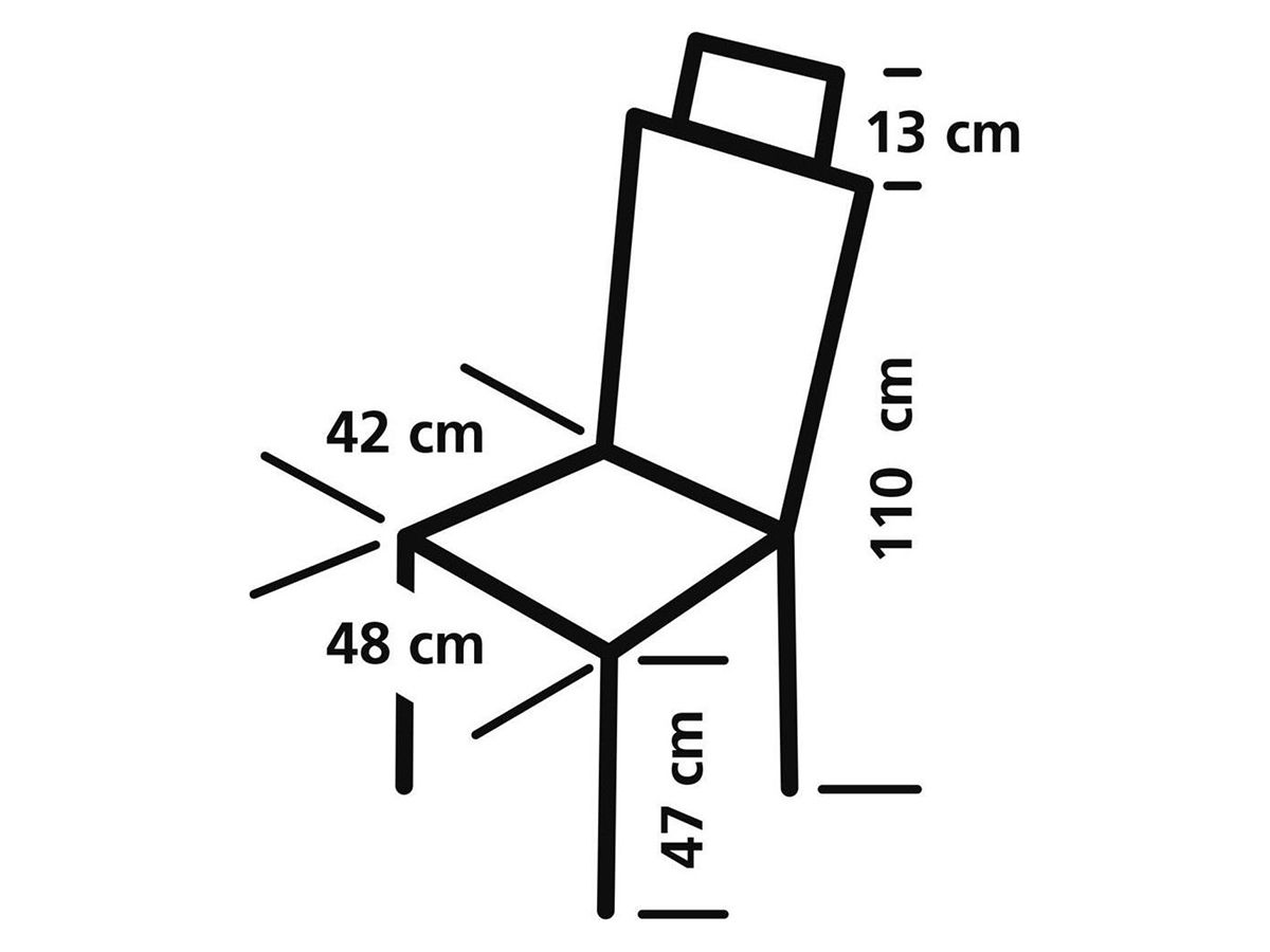 Eurotrail Chateau 3D-Mesh Klappstuhl