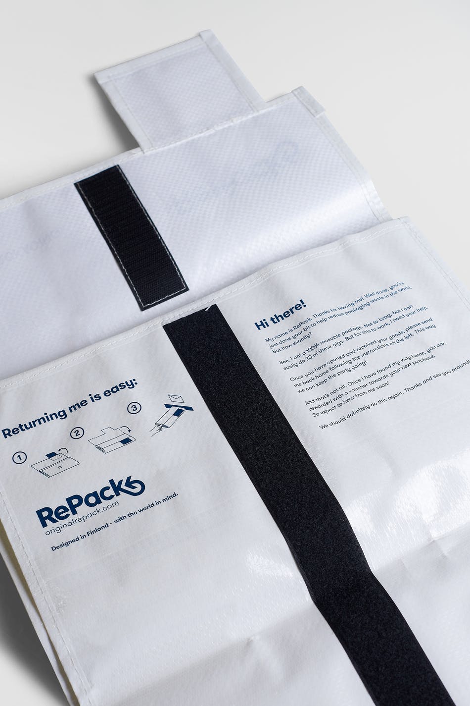 Re-pack bag