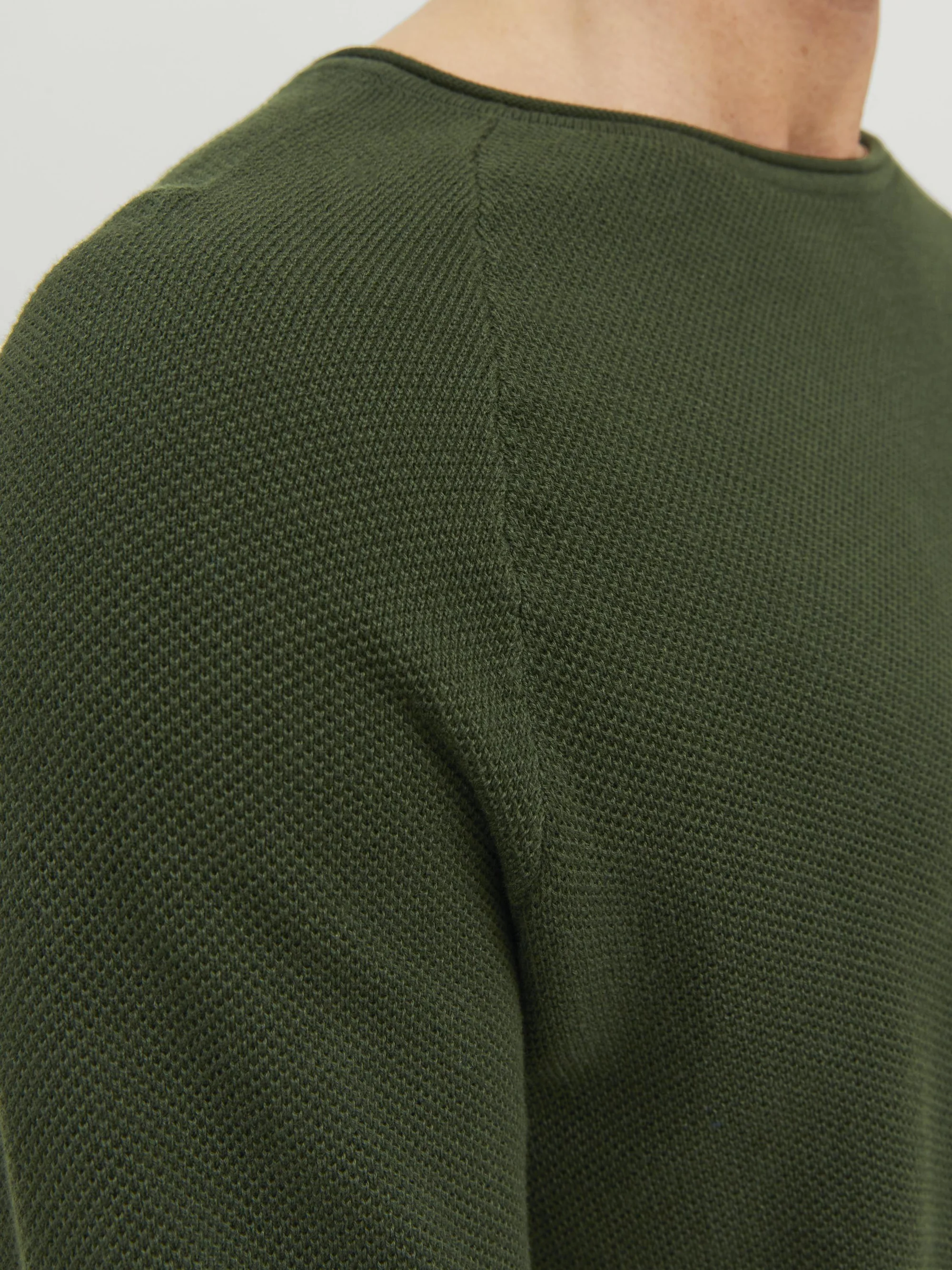 Jack & Jones JJEHILL CUELLO REDONDO - Suéter