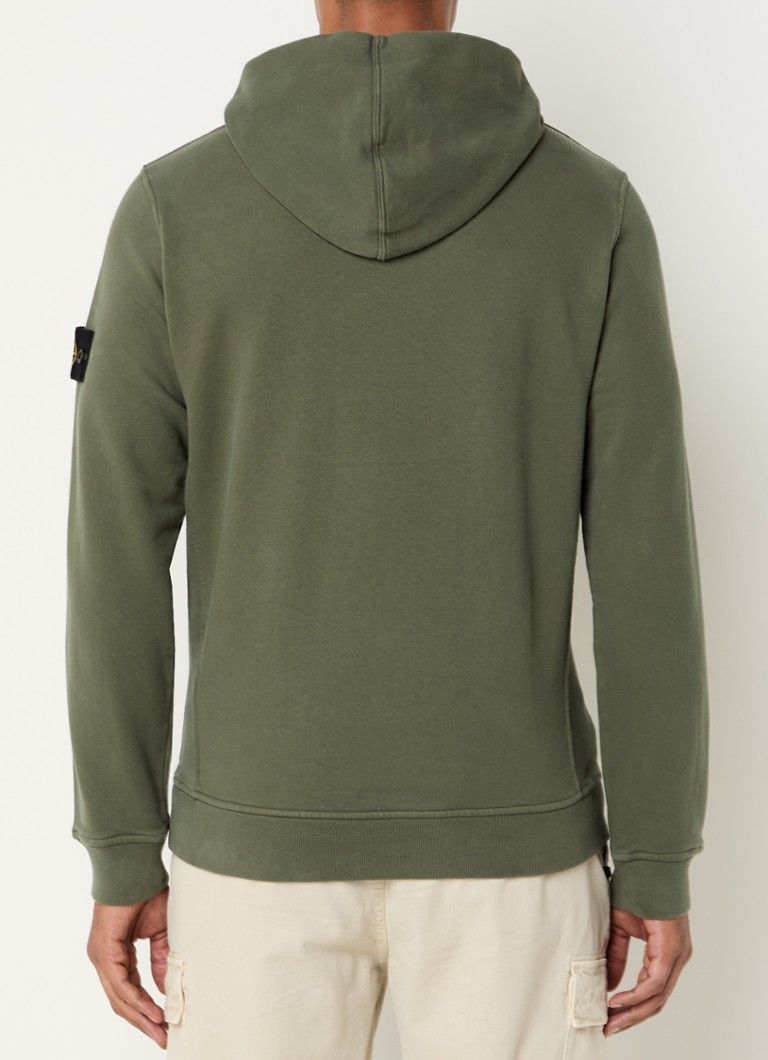 Stone Island 60820 felpa hoodie with logo