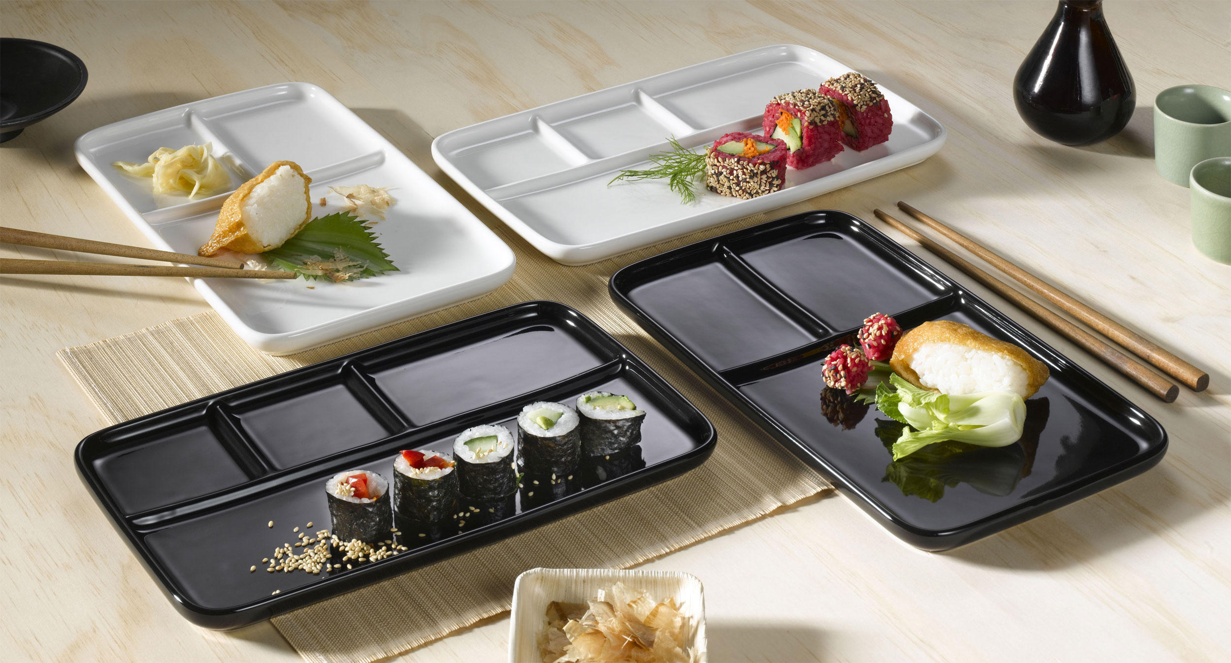 bongustoSushi Platten 2tlg.