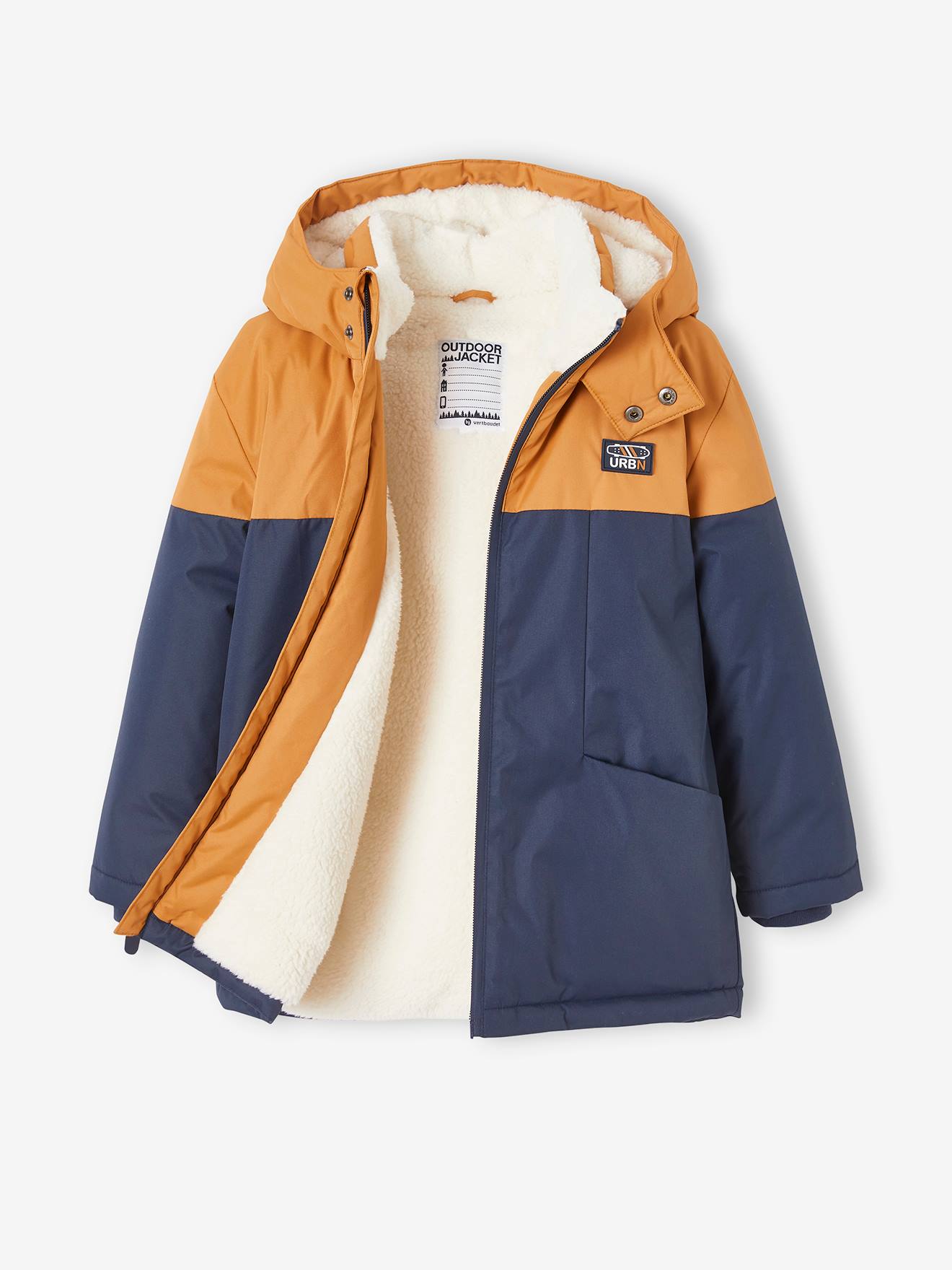 Vertbaudet Jungen Funktionsjacke mit Recycling-Polyester - blau