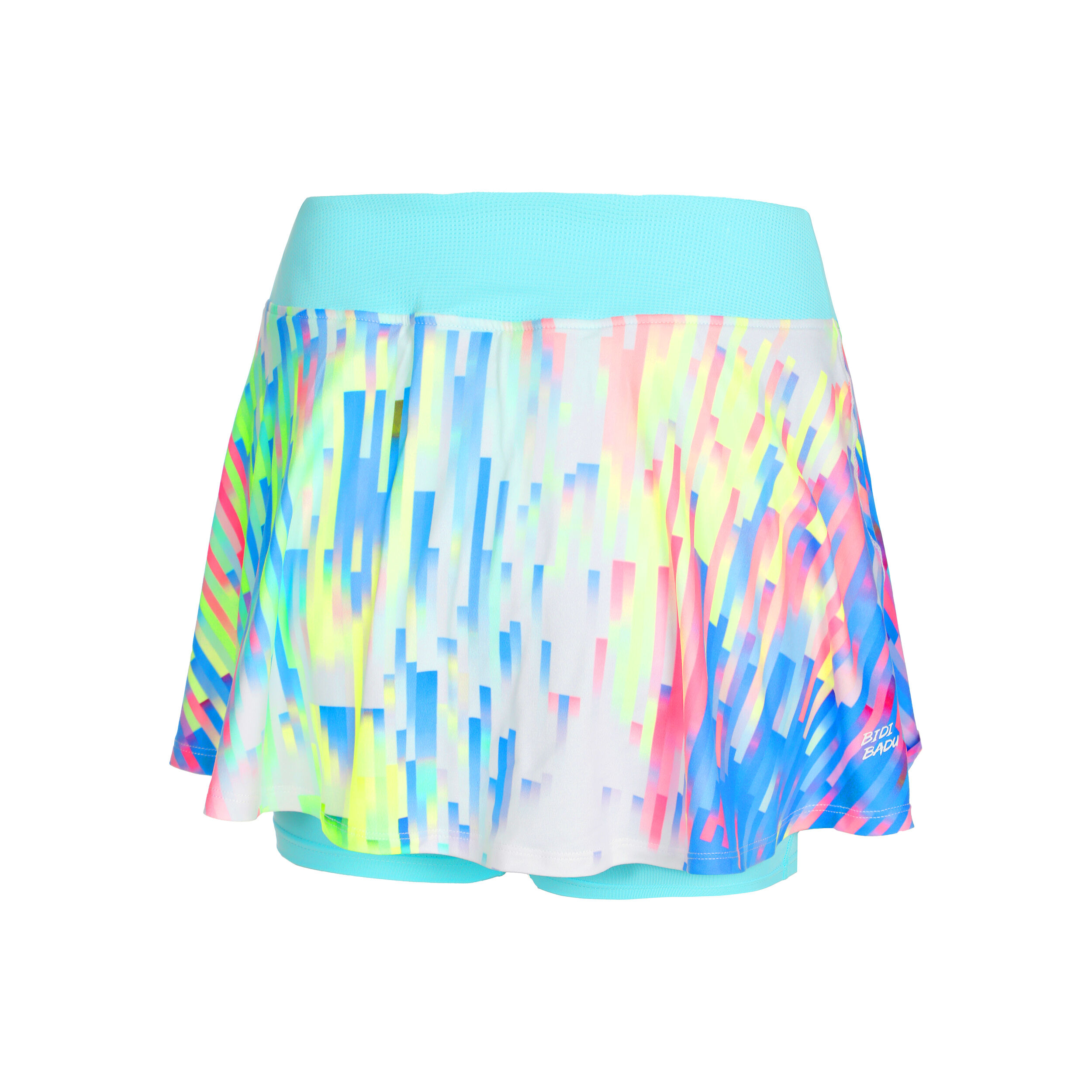 Melbourne 2024 Printed Wavy Rock Damen - Türkis, Mehrfarbig