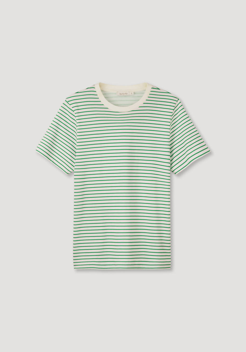 Kurzarm-Ringelshirt aus reiner Bio-Baumwolle