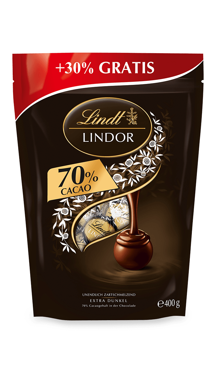 LINDOR XL Beutel 70% Dark, 400g
