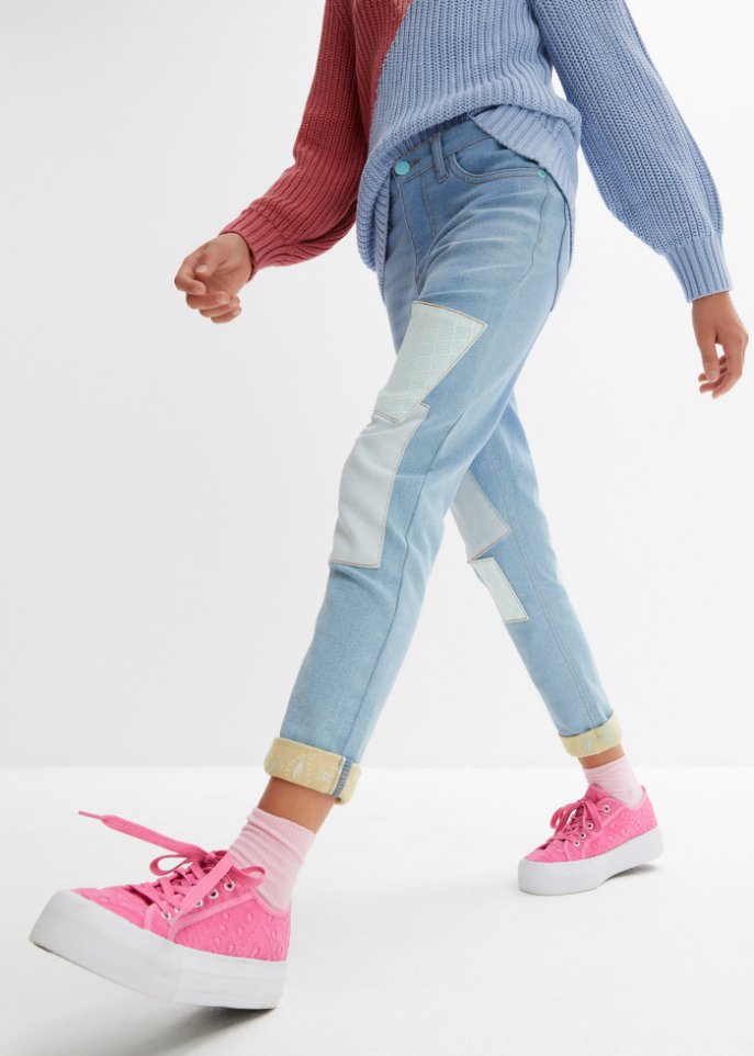 Mädchen Boyfriend-Jeans