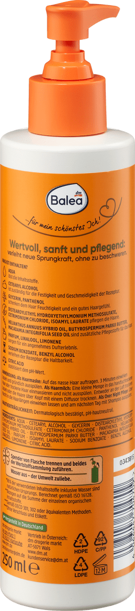 Natural Beauty 3in1 Haarmaske Locken, 250 ml