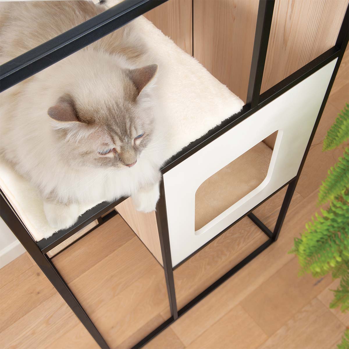 catit Vesper Patio Kratzbaum groß 115 x 21,5 x 48cm