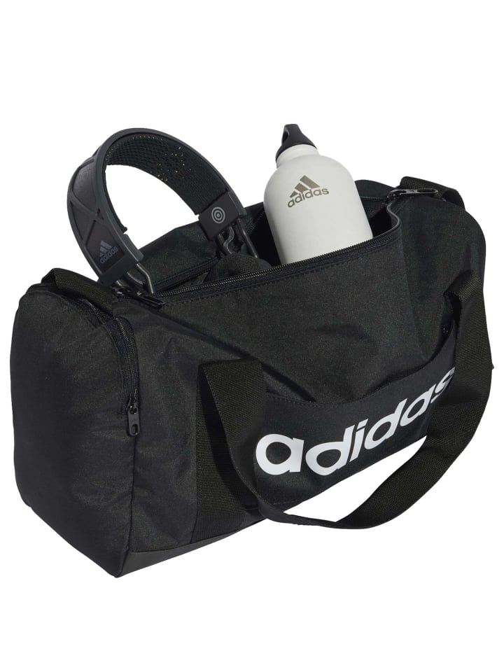 adidas Linear - Sporttasche XS 37 cm (ice lavender/bliss lilac/white) in schwarz weiß günstig kaufen onesize