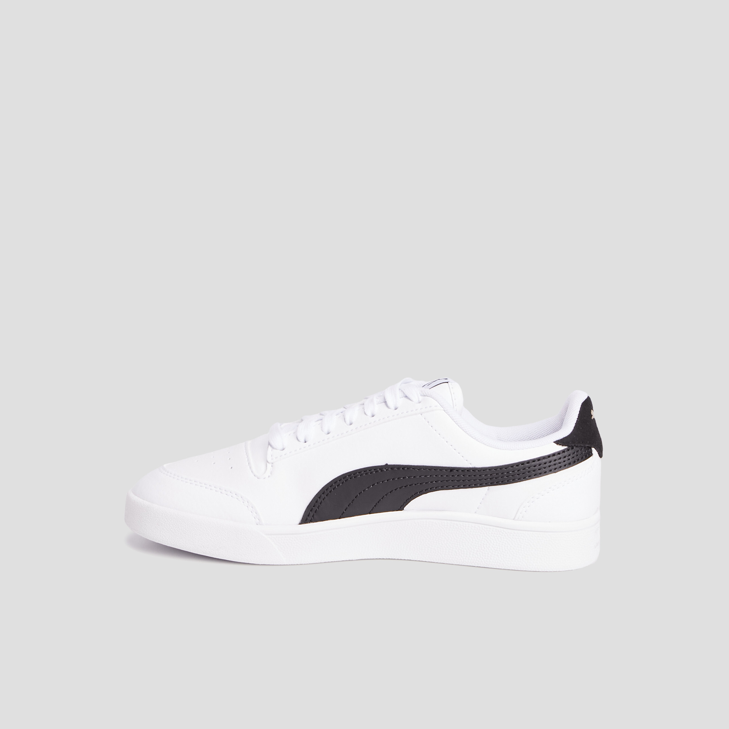 Tennis à lacets Puma Shuffle blanc garçon | La Halle