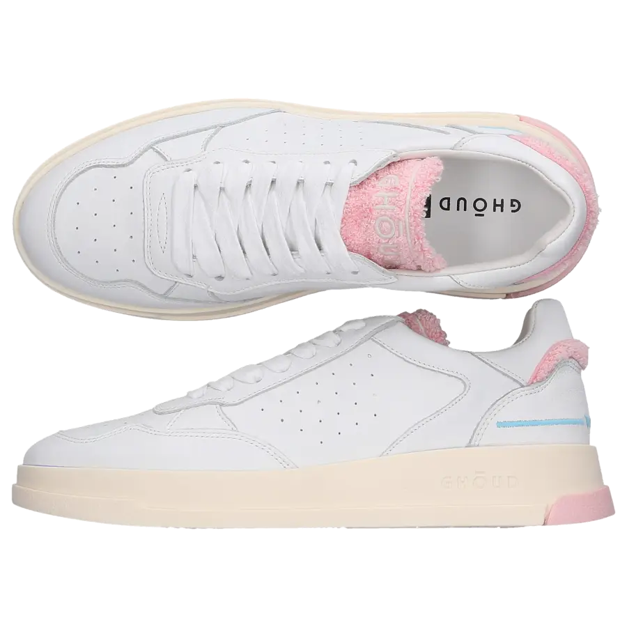 GHOUD - Sneaker low TWLW Kalbsleder - weiß