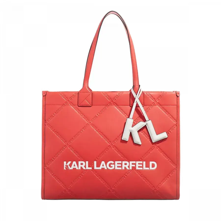 Karl Lagerfeld - Karl Lagerfeld Handle Bags Kunstleder Red - rot