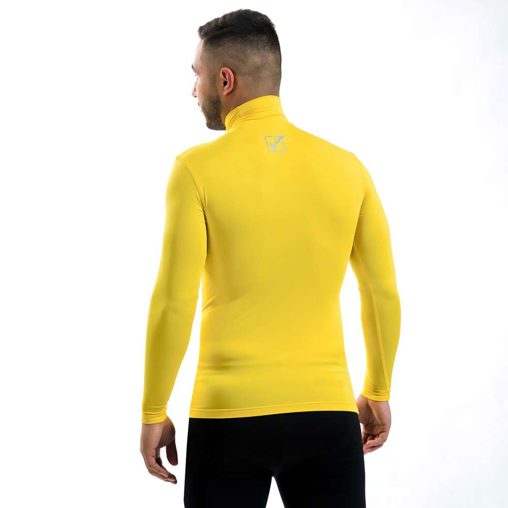 Givova Baselayer Corpus 3 Funktionsshirt mit Kragen gelb