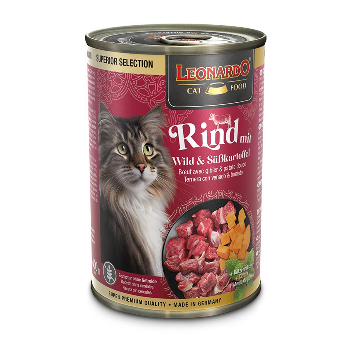 Leonardo Rind mit Wild & Süßkartoffel günstig kaufen bei ZooRoyal