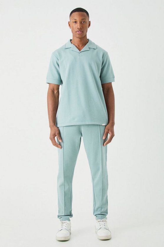 Poloshirt & Jogginghose