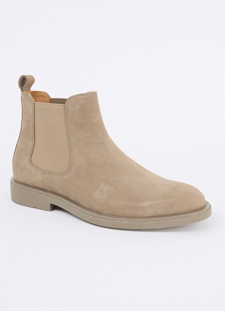 Dune London Cromwells zamszowe botki Chelsea