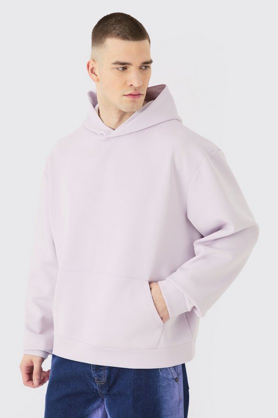 Tall kastiger Oversize Scuba Hoodie