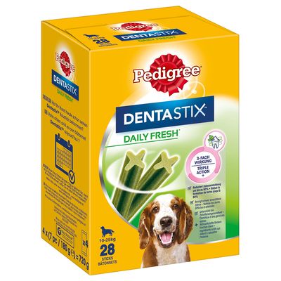 112 x Pedigree Dentastix Tägliche Zahnpflege/ Fresh Tägliche Frische