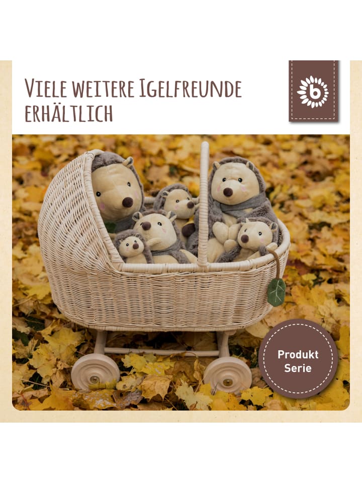 Bieco Spielwaren Plüsch Igel Spieltier 22 cm - ab Geburt in Braun günstig kaufen onesize
