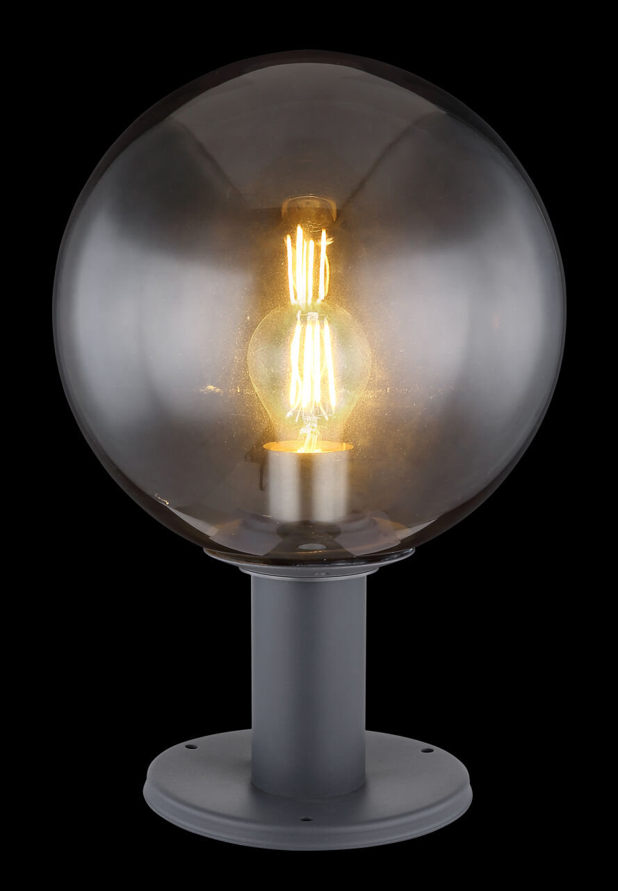 Globo Lighting - HEDWIG - Außenleuchte Aluminium Druckguss anthrazit, 1x E27 LED