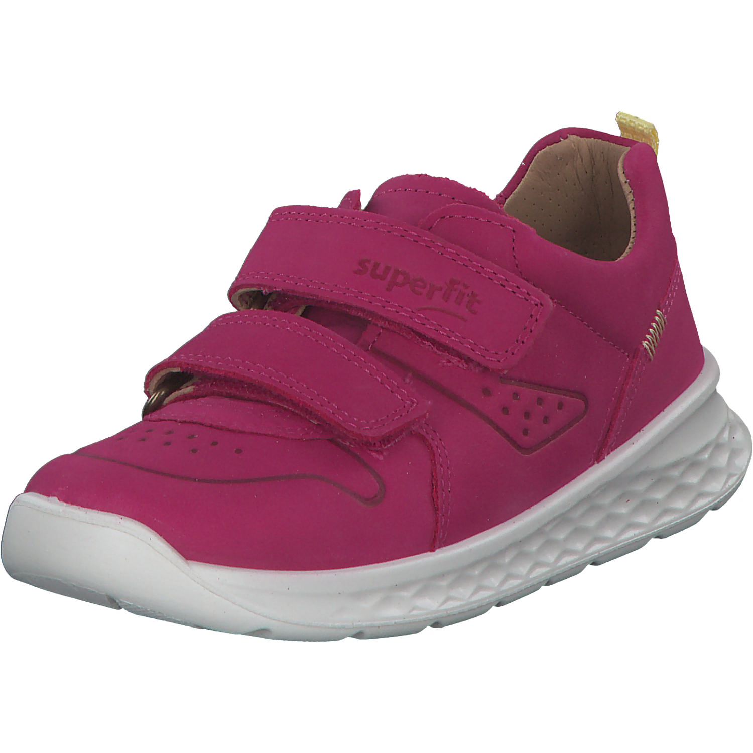Superfit BREEZE 00365 W, Lauflernschuhe, Kinder, PINK/GELB