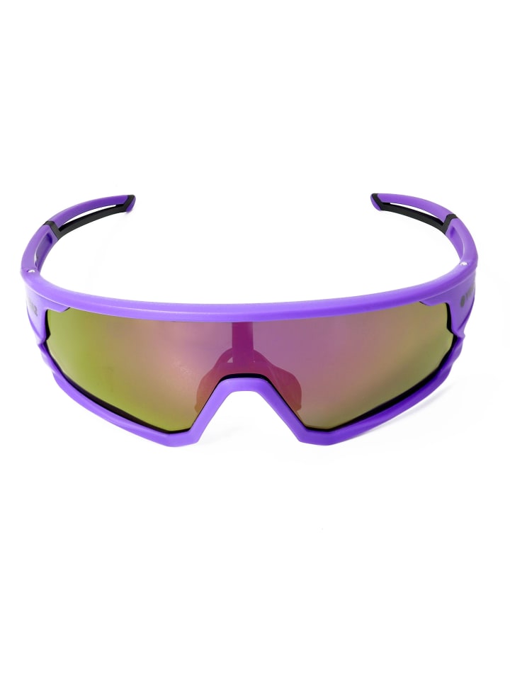 YEAZ SUNRISE Sport-Sonnenbrille Blue-Magenta/Purple in lila günstig kaufen onesize