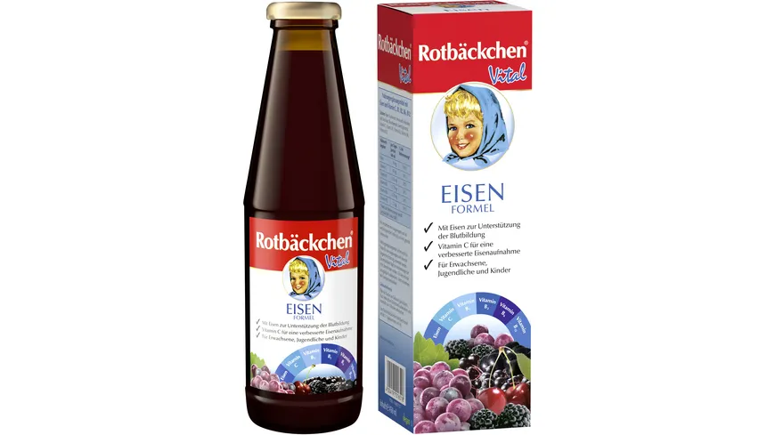 Rotbäckchen Vital Eisen Formel 450 ml
