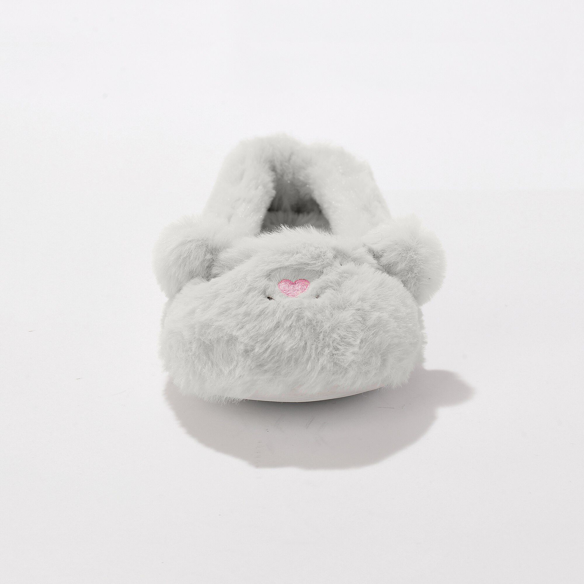 Chaussons ballerines maille peluche oreilles 3D