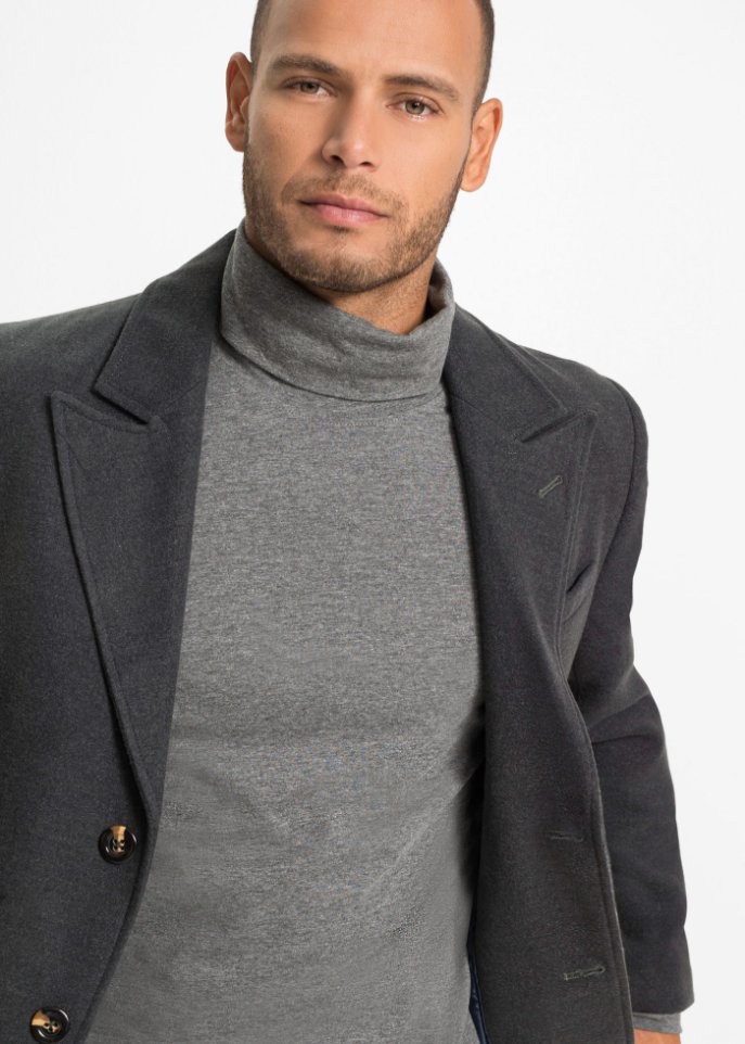 Langarmshirt m. Rollkragen (2er Pack)