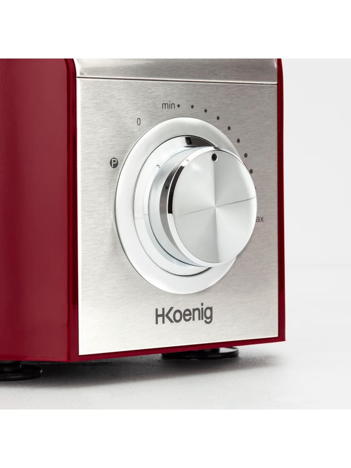 HKoenig Multifunktionale Küchenmaschine MX18  in Rot günstig kaufen onesize