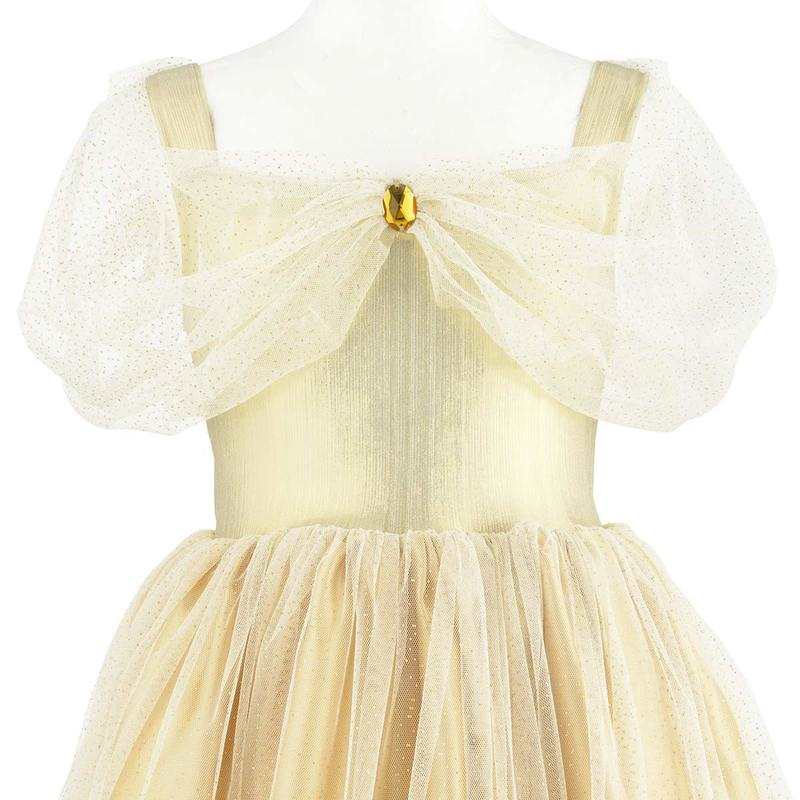 Déguisement robe de princesse Dorée 3-5 ans Oxybul