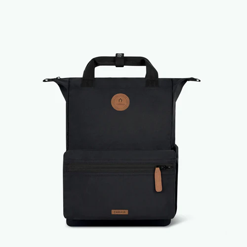 Berlin Black Foldable Backpack