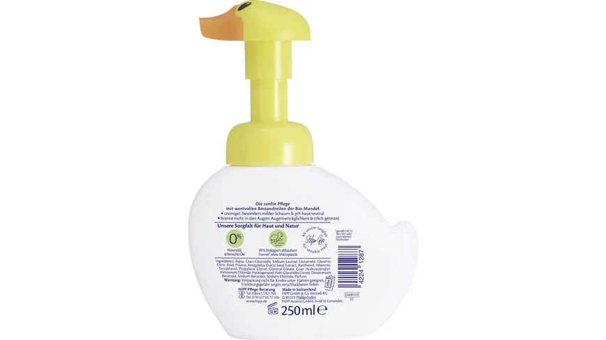 HiPP Babysanft Waschschaum 250 ml
