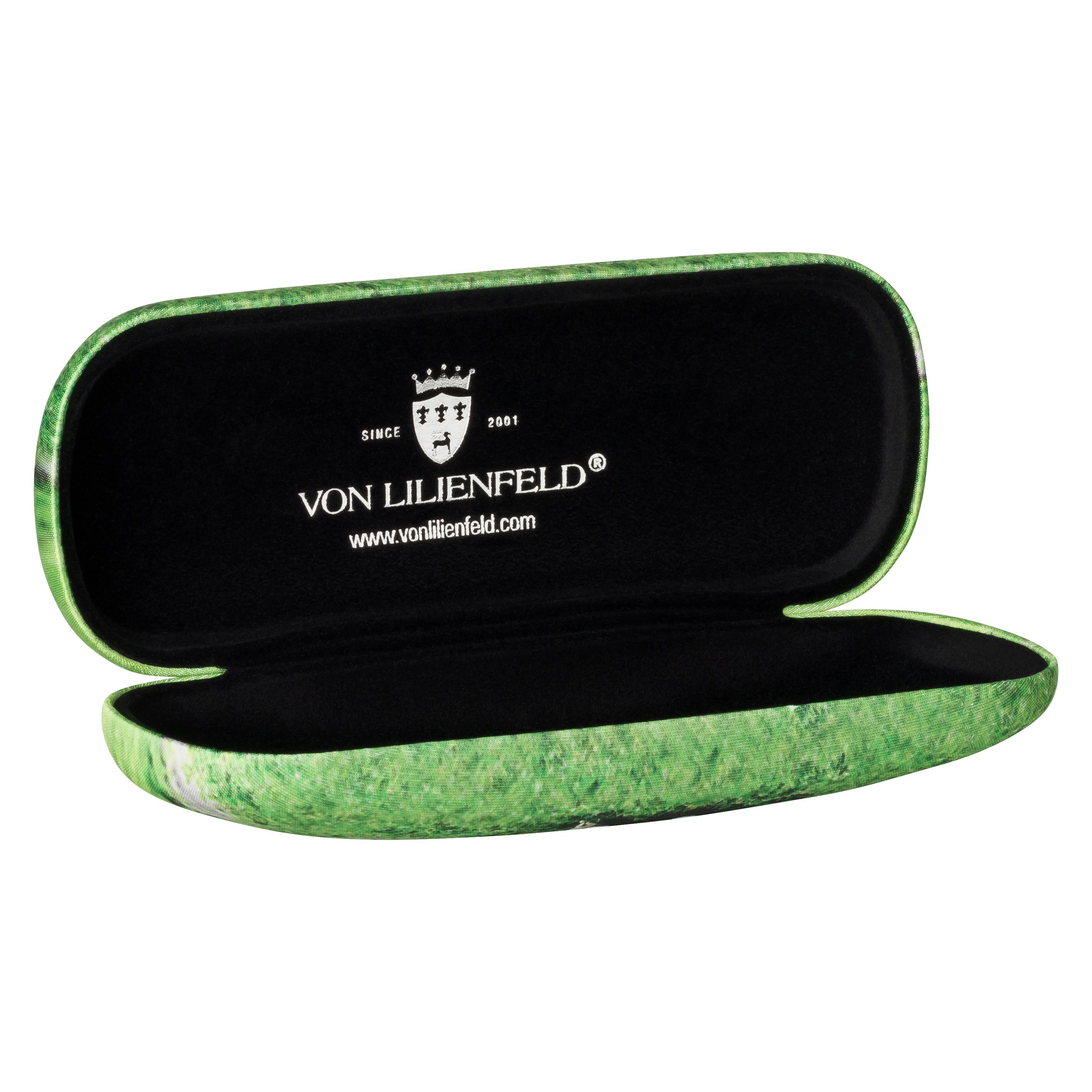 von Lilienfeld Brillenetui Brillenetui Chihuahuas Hund Motiv Hardcase, stabiles mit Mikrofaser bezogenes Hardcase